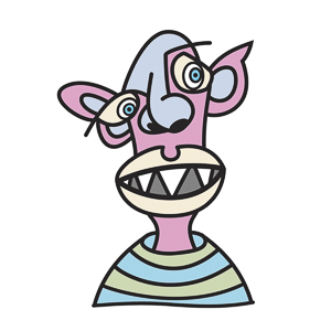 Tom Moore Scribbleheads messages sticker-0