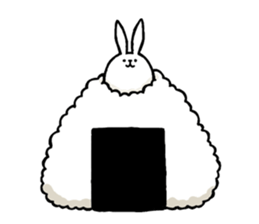 Weird long leg rabbit 2 - Stickers for iMessage messages sticker-8