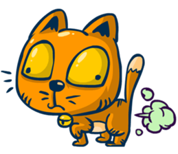 Dooral the silly cat - Stickers for iMessage messages sticker-9