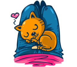 Dooral the silly cat - Stickers for iMessage messages sticker-0