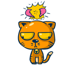 Dooral the silly cat - Stickers for iMessage messages sticker-2