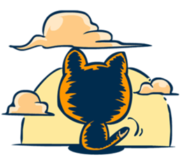 Dooral the silly cat - Stickers for iMessage messages sticker-8
