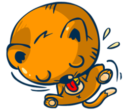 Dooral the silly cat - Stickers for iMessage messages sticker-3
