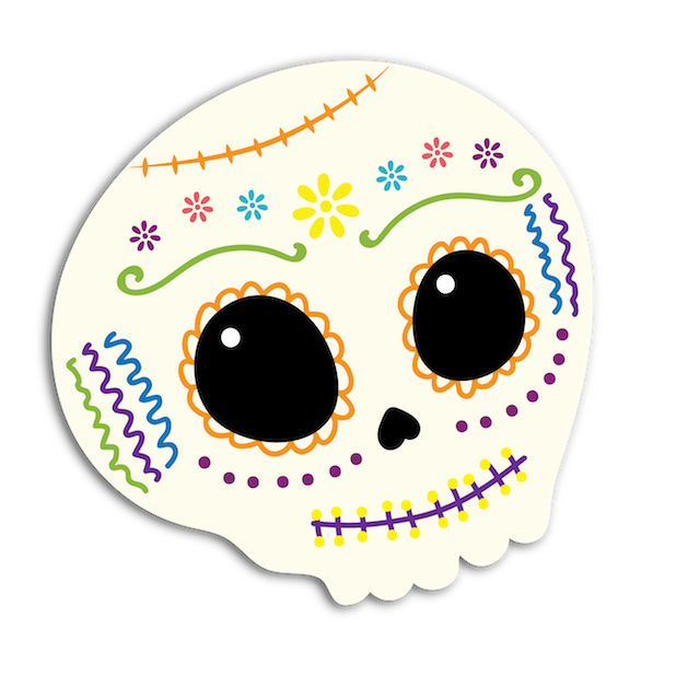 Dulce's Day of the Dead messages sticker-8