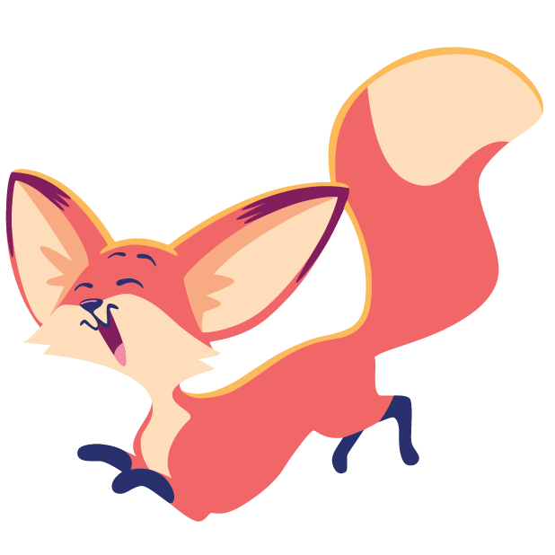 The Happy Fox Stickers messages sticker-11