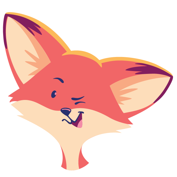 The Happy Fox Stickers messages sticker-5