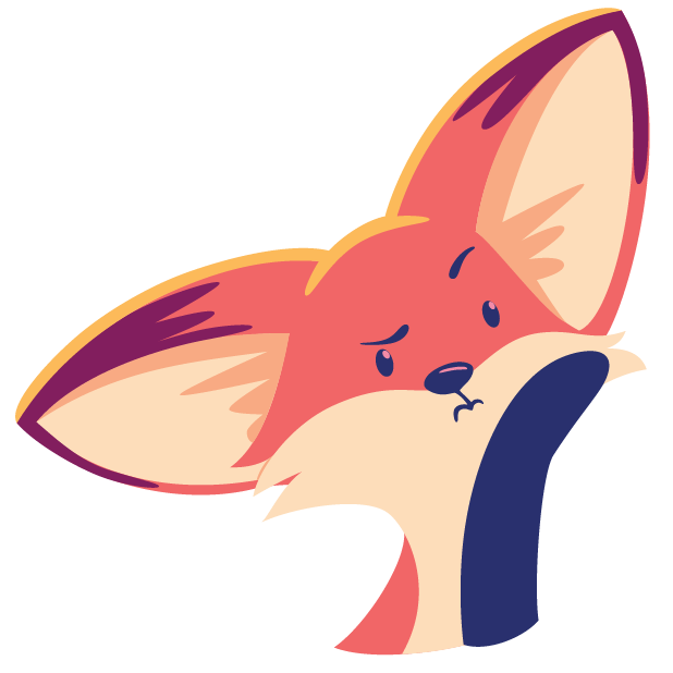 The Happy Fox Stickers messages sticker-6