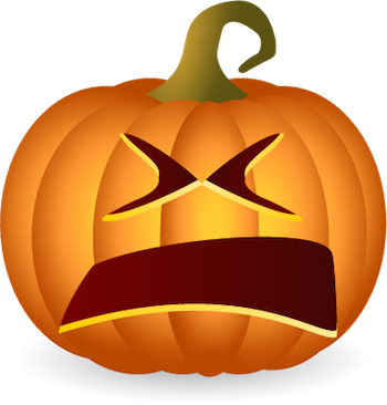 Pumpkin Halloween Sticker - Emoji messages sticker-10