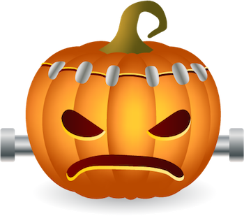 Pumpkin Halloween Sticker - Emoji messages sticker-7