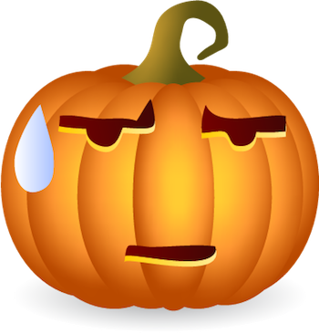 Pumpkin Halloween Sticker - Emoji messages sticker-9