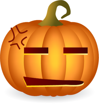 Pumpkin Halloween Sticker - Emoji messages sticker-5