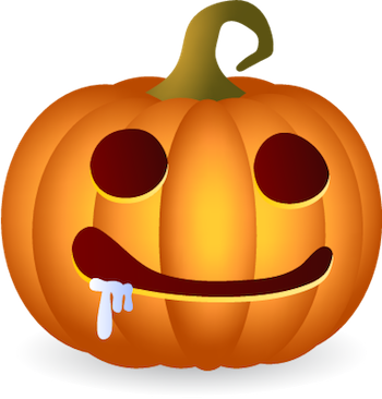 Pumpkin Halloween Sticker - Emoji messages sticker-4