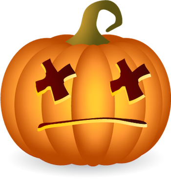 Pumpkin Halloween Sticker - Emoji messages sticker-6