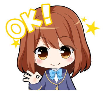 ガールフレンド(仮)ステッカー messages sticker-0