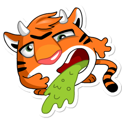 Orange Tiger messages sticker-9