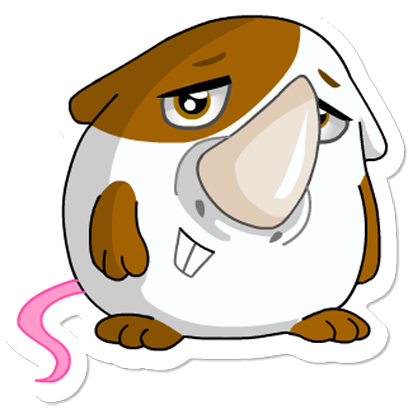 Cute Hamster messages sticker-6