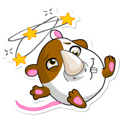 Cute Hamster messages sticker-7