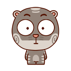 猫子表情包-超可爱动态贴纸 messages sticker-8