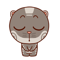 猫子表情包-超可爱动态贴纸 messages sticker-3
