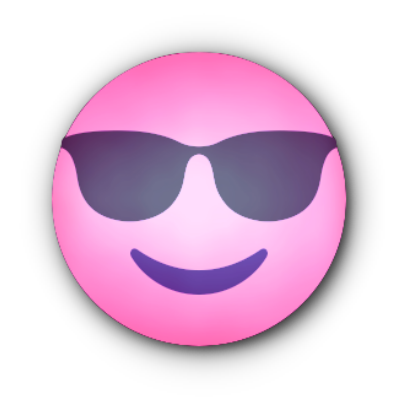 PINK Emoji • Stickers for iMessage messages sticker-4