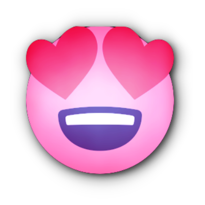 PINK Emoji • Stickers for iMessage messages sticker-3