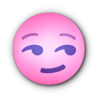 PINK Emoji • Stickers for iMessage messages sticker-5