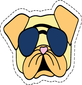 Cats and Dogs : Fashion Patches messages sticker-10