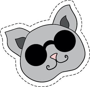 Cats and Dogs : Fashion Patches messages sticker-2