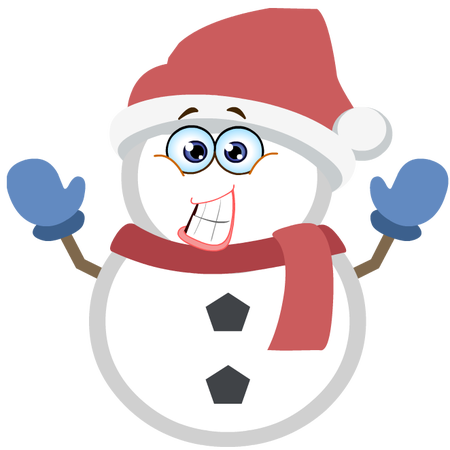 Silly Christmas Snowman messages sticker-4