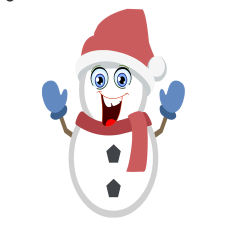 Silly Christmas Snowman messages sticker-11