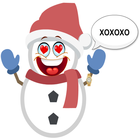 Silly Christmas Snowman messages sticker-7