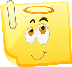 Sticky Notes Smileys messages sticker-5