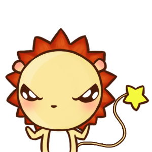 Stars Leo - Mood messages sticker-1