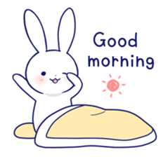 Rabbit Fun Stickers Chat messages sticker-0