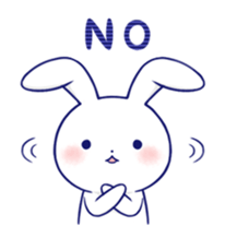 Rabbit Fun Stickers Chat messages sticker-3