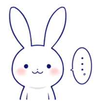 Rabbit Fun Stickers Chat messages sticker-8