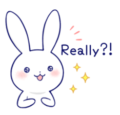 Rabbit Fun Stickers Chat messages sticker-10