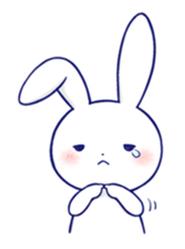 Rabbit Fun Stickers Chat messages sticker-5
