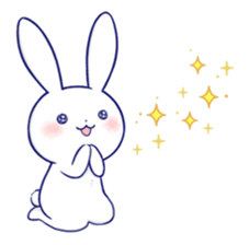 Rabbit Fun Stickers Chat messages sticker-11