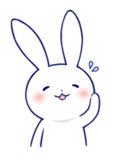 Rabbit Fun Stickers Chat messages sticker-7