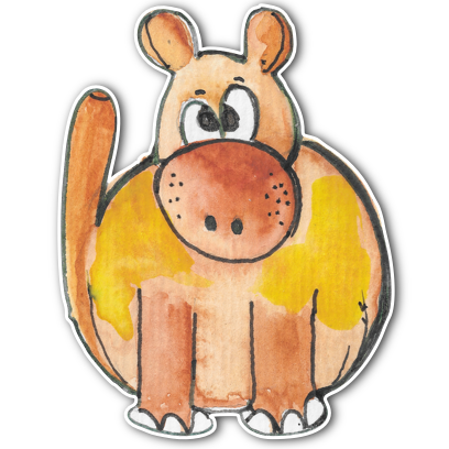 Cute Creatures Stickers messages sticker-11