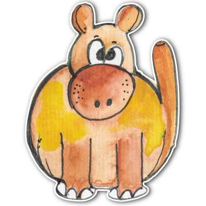 Cute Creatures Stickers messages sticker-10