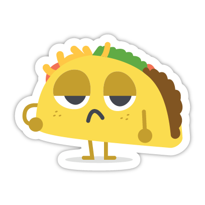 Let's Taco Bout It messages sticker-1