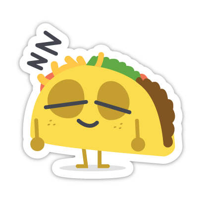 Let's Taco Bout It messages sticker-3