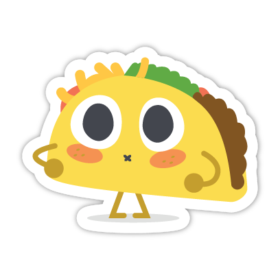 Let's Taco Bout It messages sticker-11