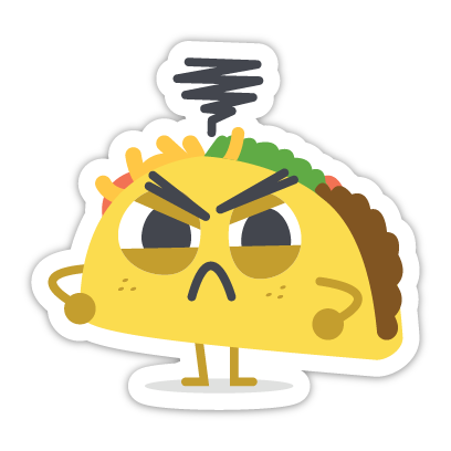 Let's Taco Bout It messages sticker-4