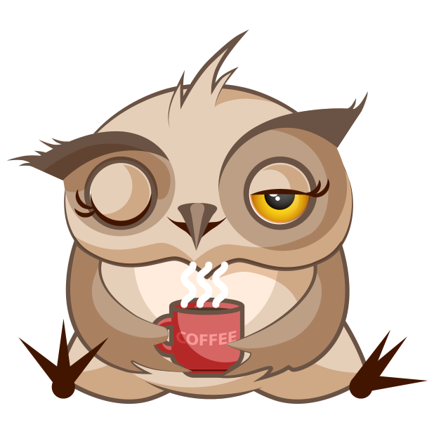 Chubby Owls Stickers messages sticker-10