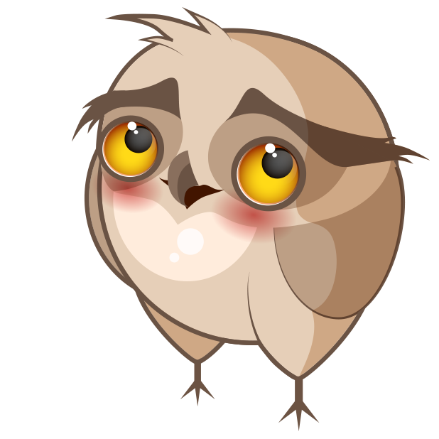 Chubby Owls Stickers messages sticker-4