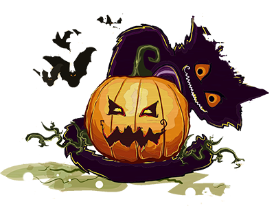 Halloween Sticker, Emoji - Fv Pack 04 messages sticker-3