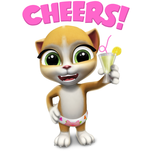 My Talking Cat Emma messages sticker-2